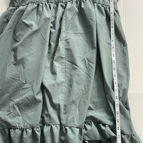 SHEIN Green Ruffle Strap Dress - Picture 5 of 7